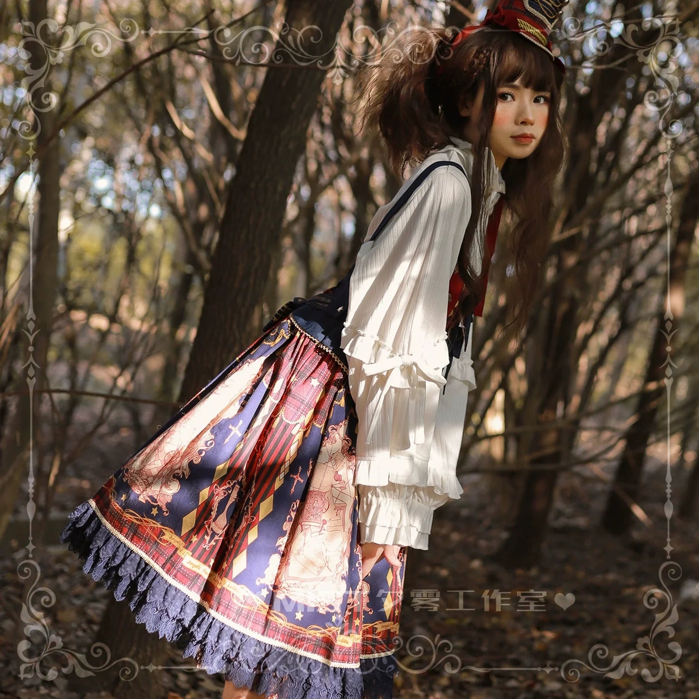 MIST - First Snow - Sweet Lolita Sweater Winter Puff Sleeve Knitting Innerwear