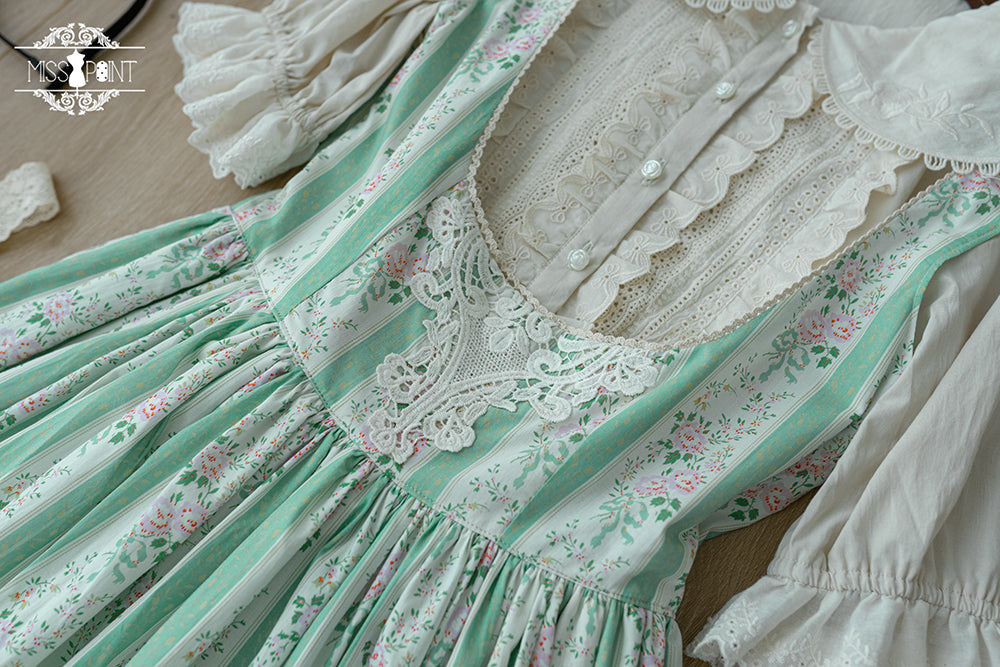 Miss Point - Happy Summer - Elegant Lolita Floral JSK Dress