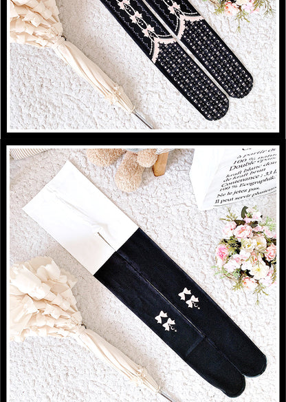 Roji roji - Kawaii 120D Velvet Lolita Tights Multicolors