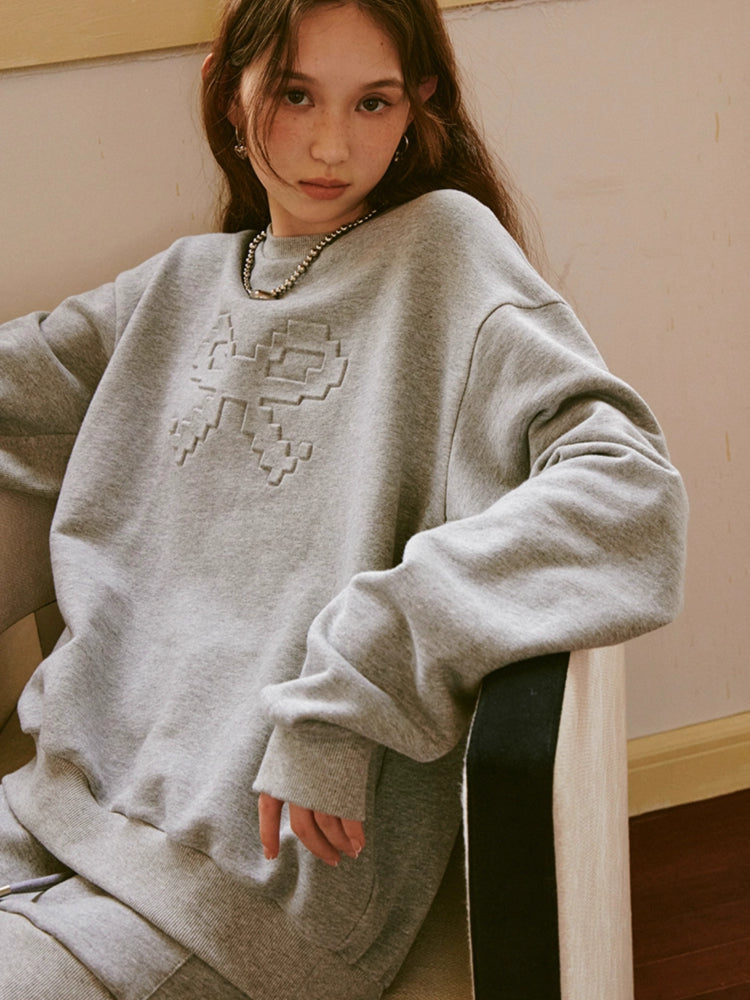 Casual sweatshirt + skirt【s0000007593】