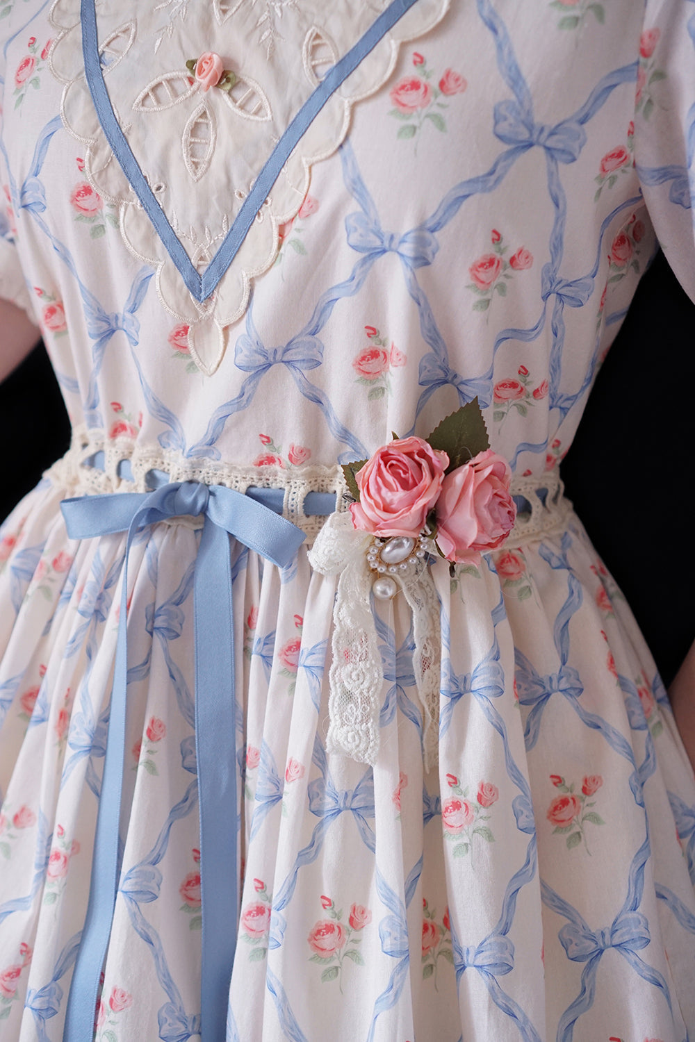 Miss Point - Happy Summer Elegant Lolita Floral OP Dress