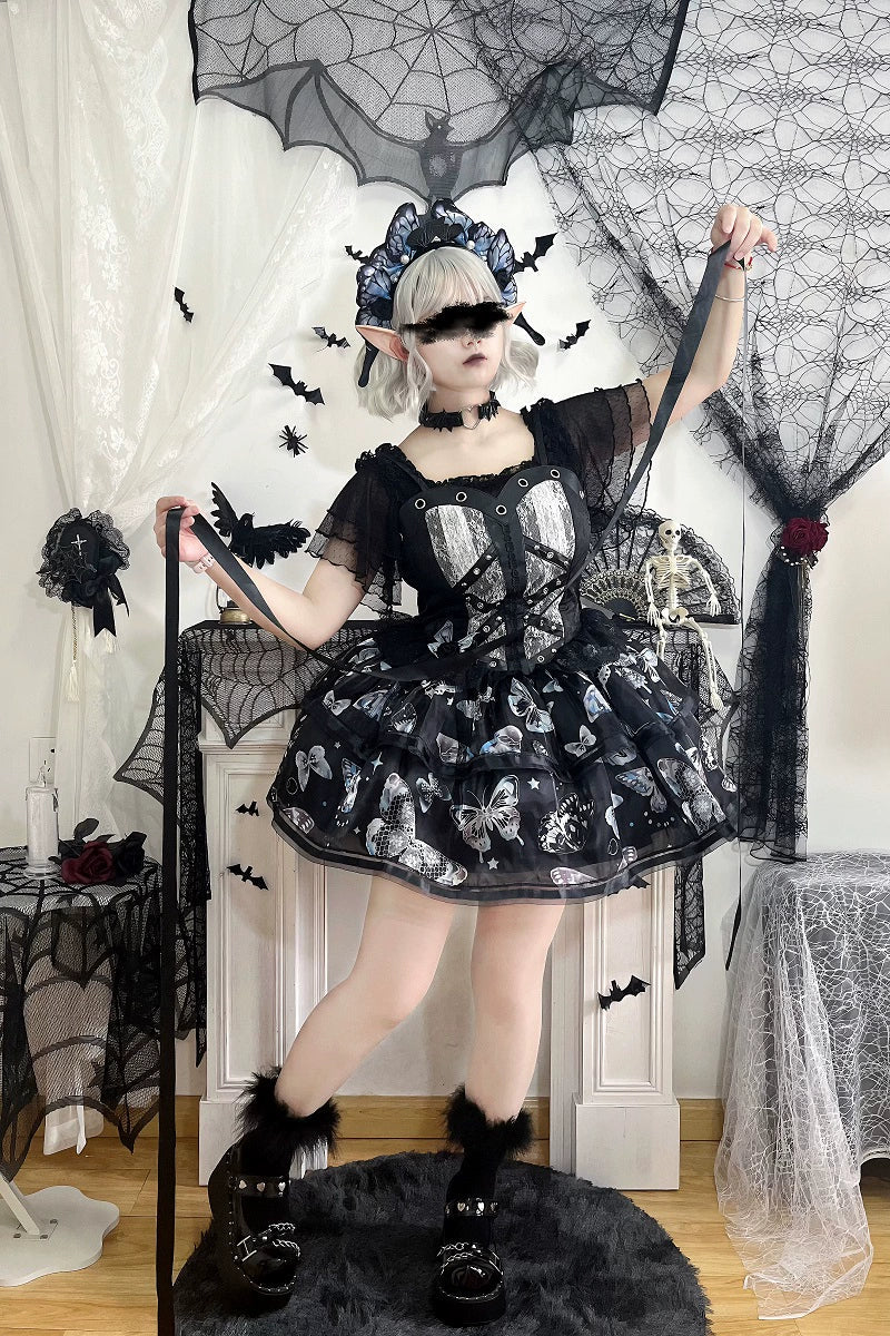 Yuexi - Plus Size Lolita Blouse Versatile Daily Loose Shirt