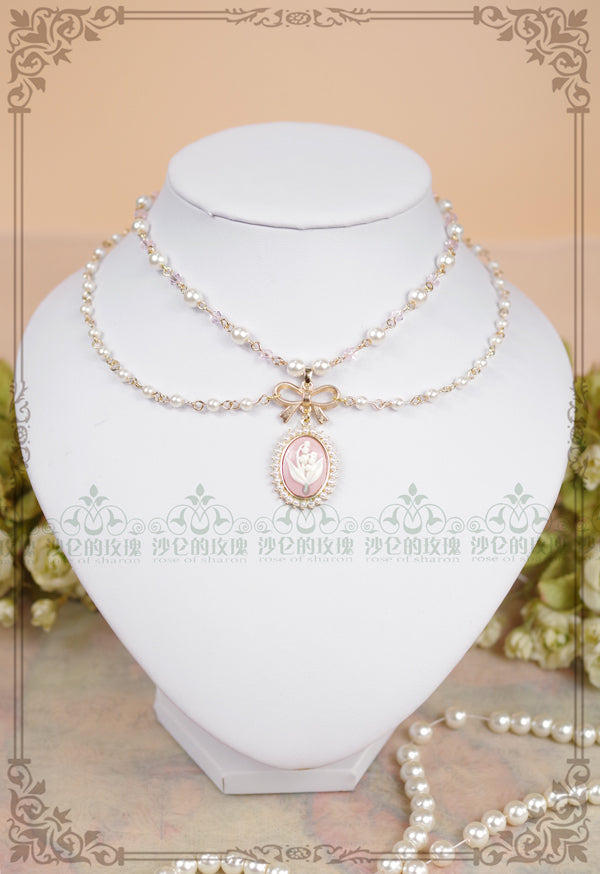 Rose of Sharon - Retro Lolita Necklace 4 Colors