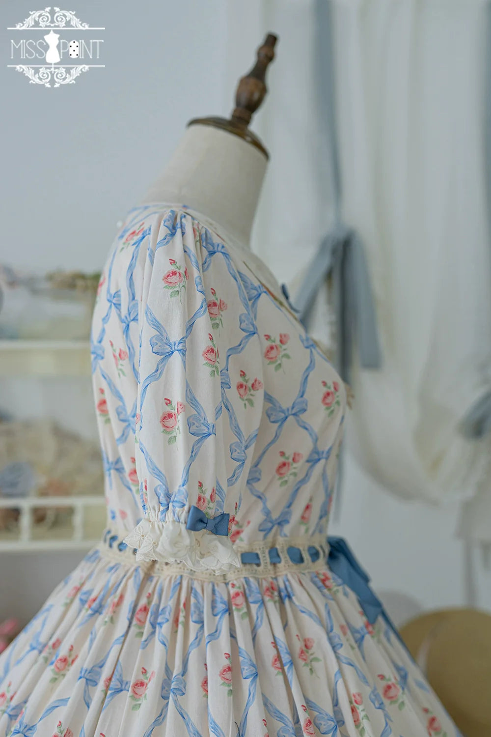 Miss Point - Customized Elegant Lolita OP Dress Cute Daily Girl Short Lolita Dress