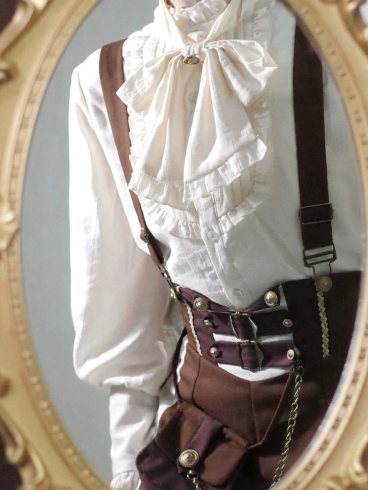 Letters from Unknown Star - Pirate Guide - Vintage Lolita Suit Vest JSK Dress