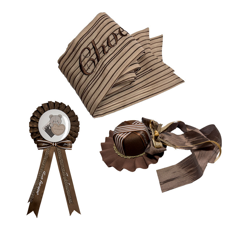 Half Sweet Lolita - Chocolate Milk Pie - Sweet Lolita Jumper Dress Summer Salopette