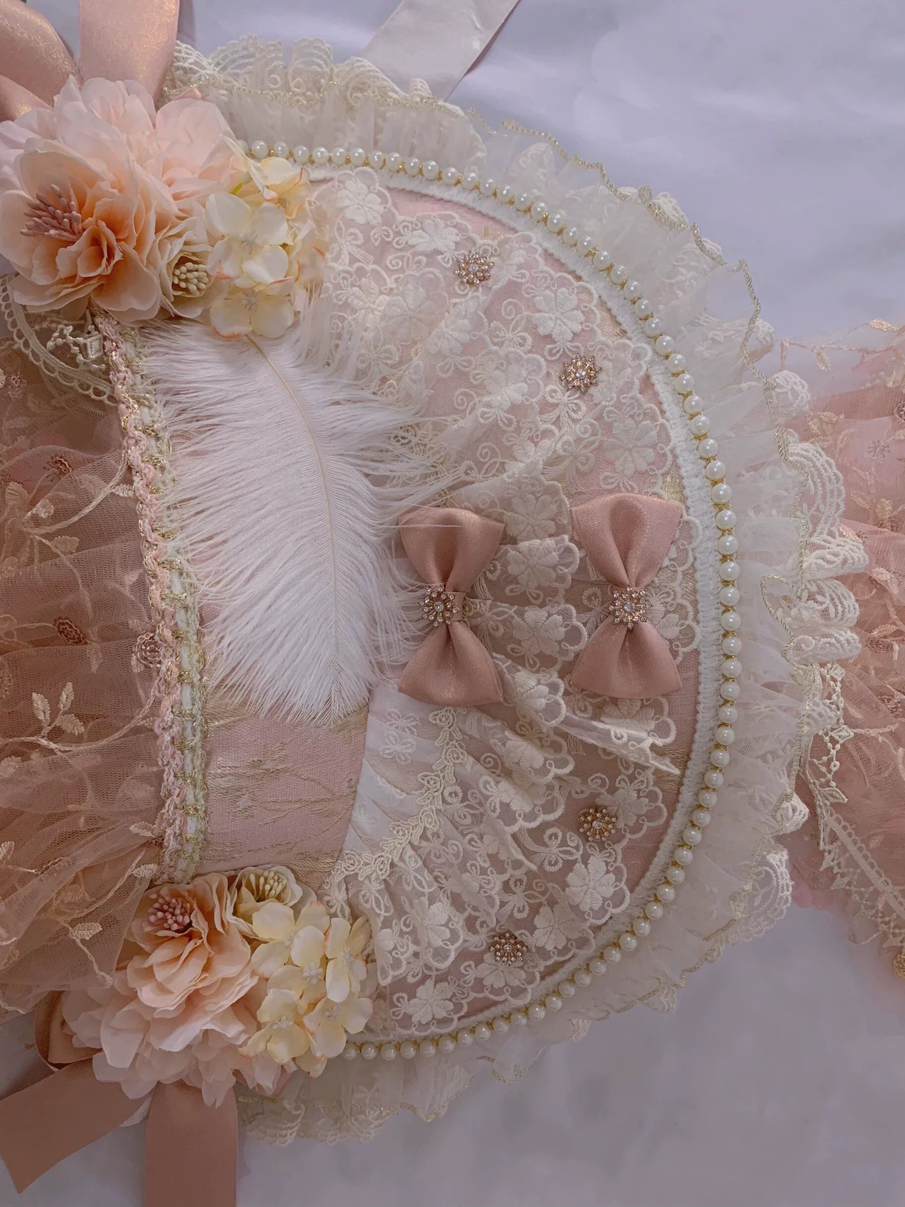 Cat Fairy - Spring Gift Box - Pink Classic Lolita Accessories Handmade Lace