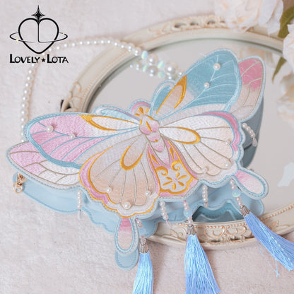 LovelyLota - Butterfly - Chinese Qi Lolita Butterfly Bag