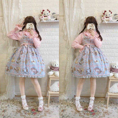 PPX STUDIO - Sweet Lolita Woolen Sweater Multicolors