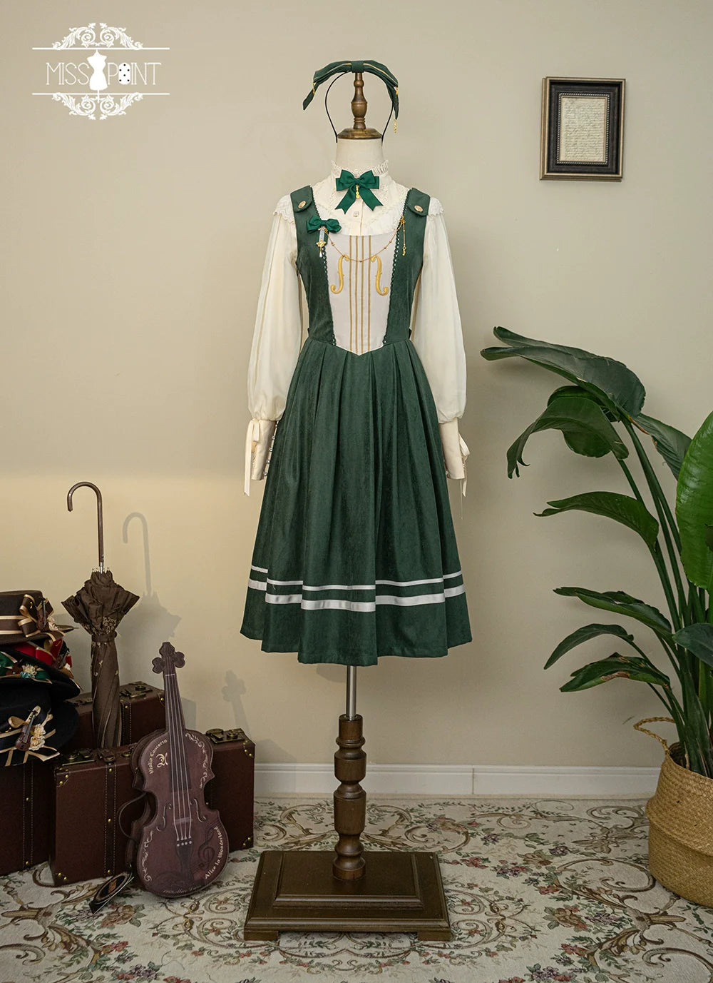 Miss Point - Customized Lolita Jumper Dress - Elegant College Lolita JSK