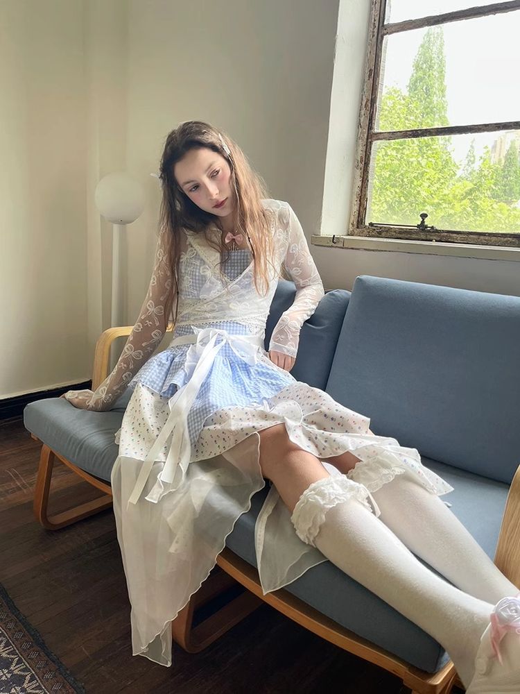 Angel suspender dress【s0000008727】