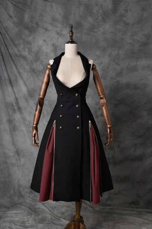 Vancy - Drunken Dreams - Vintage Lolita Dress Mutton Sleeve Shirt