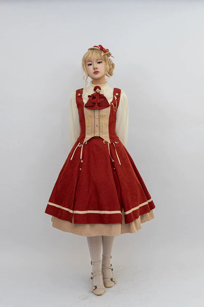 Miss Point - Golden Movement - Elegant Lolita Waistcost Short Vest Customized