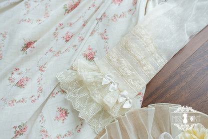 Miss Point - Customized Wood Rose 2.0 Elegant Vintage Jumper Dress