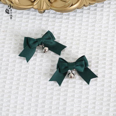 Xiaogui - Sweet Japan Fashion Lolita Bell Bow Clip