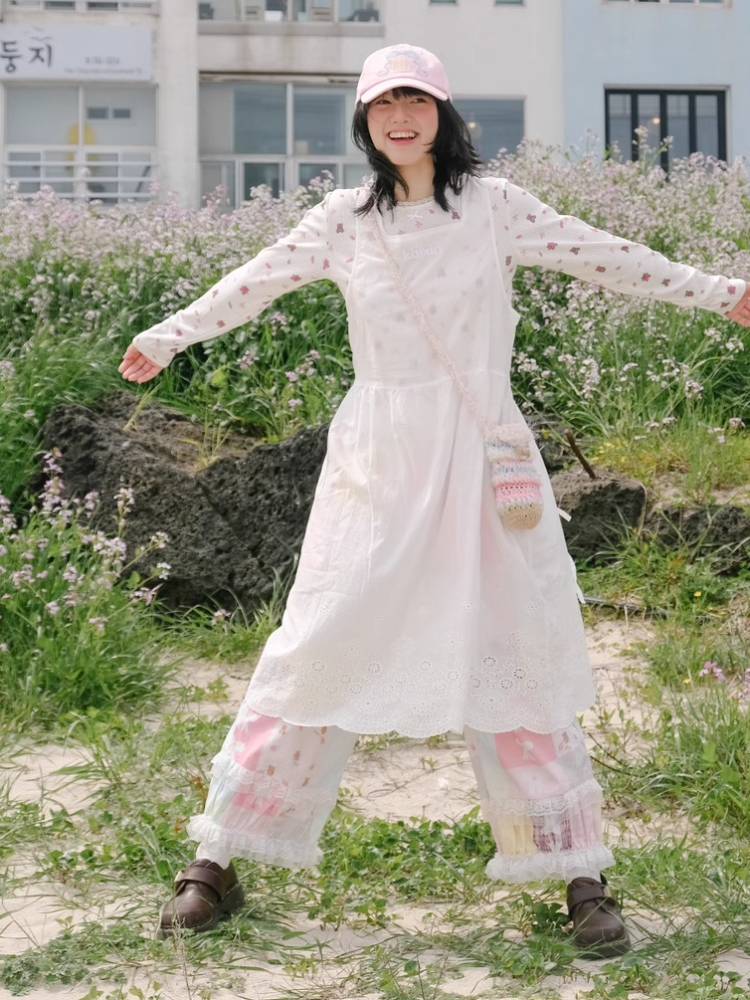 Floral long sleeve T-shirt【s0000008348】