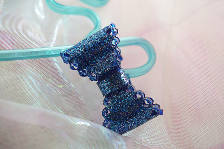 Cat Tea Party - Sweet Lolita Bow Ring and Necklace