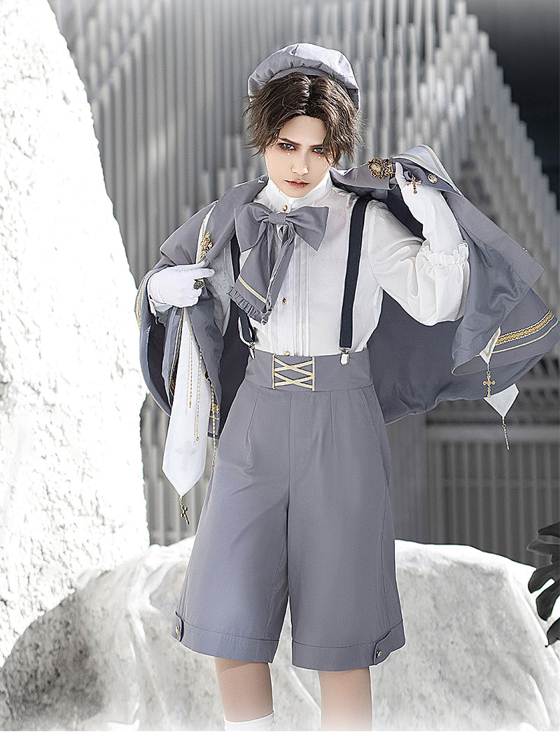 Forest Fluorescent Carps - Choir - Ouji Lolita Suits Multicolor