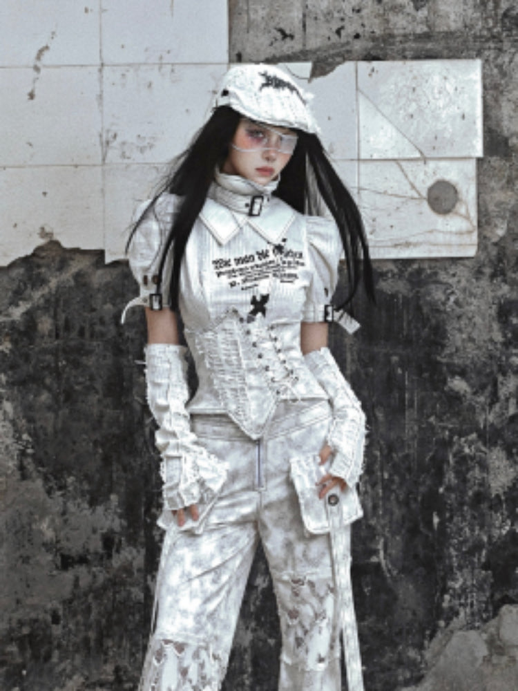 Knit punk arm cover【s0000005572】