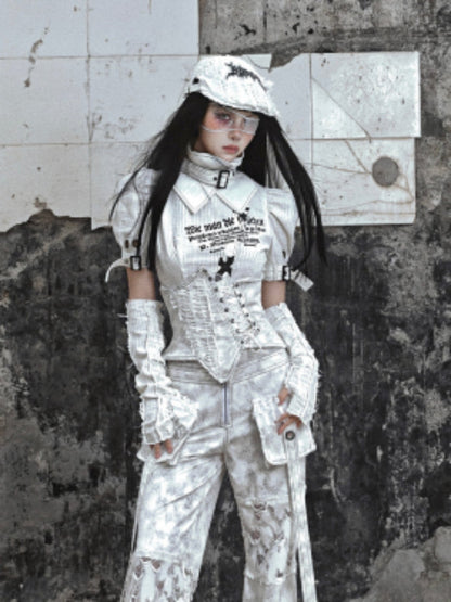 Knit punk arm cover【s0000005572】