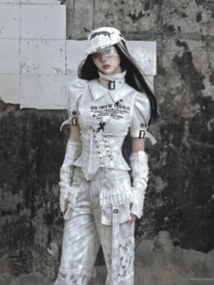 Knit punk arm cover【s0000005572】