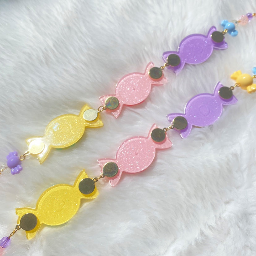Halloween Alice - Sweet Lolita Candy-Shaped Necklace