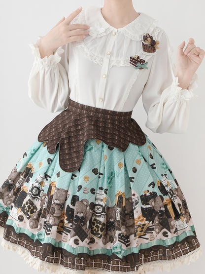 DMFS Lolita - Sweet Lolita Blouse Peter Pan Collar Shirt