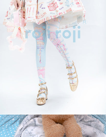 Roji roji - Holy Mace Fairy Kei Lolita Stockings