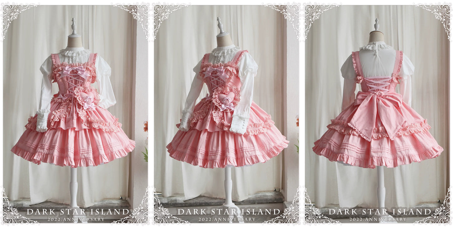 Dark Star Island - Halloween Gothic Lolita JSK Short Lolita Jumper Dress