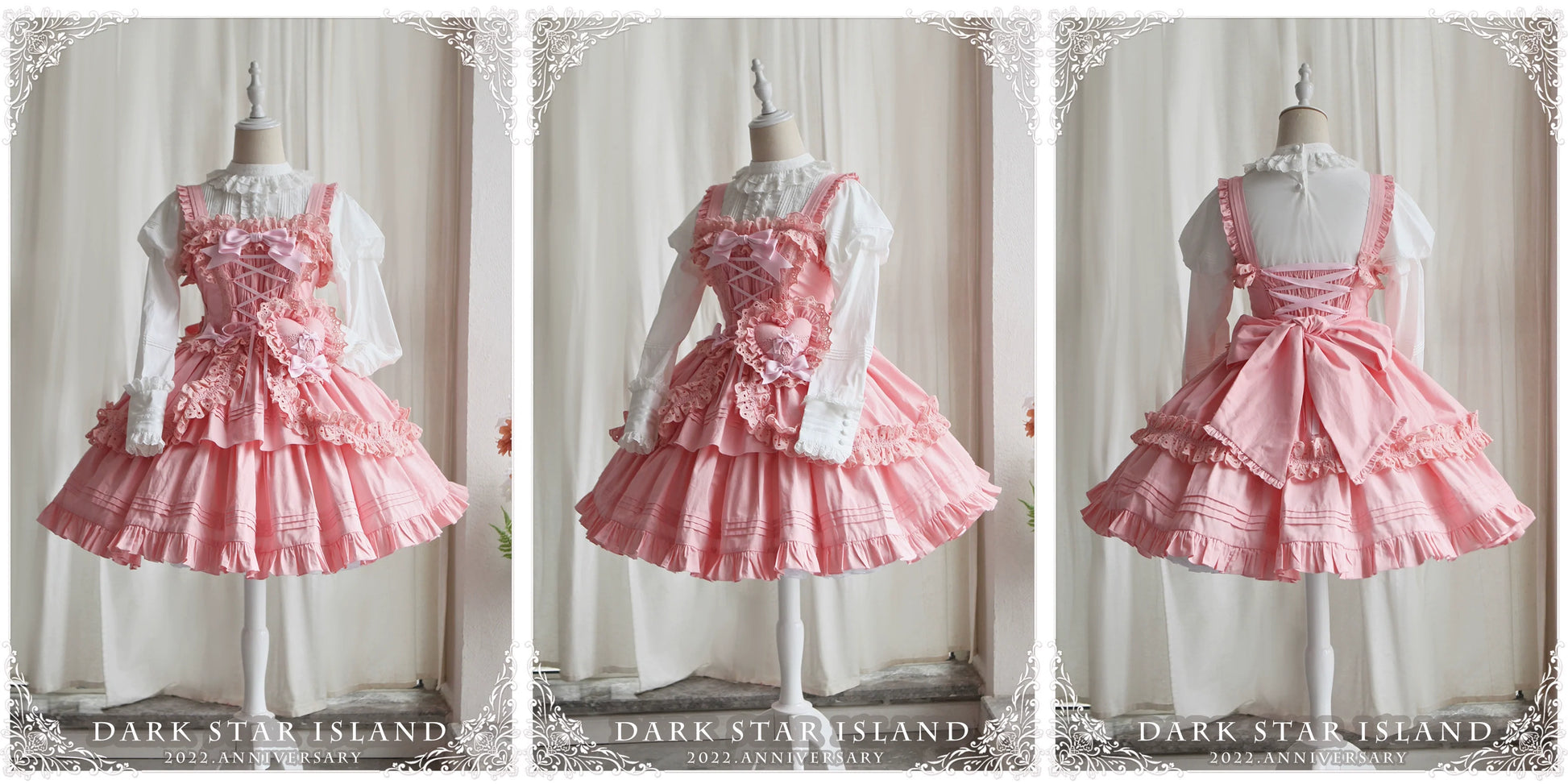 Dark Star Island - Halloween Gothic Lolita JSK Short Lolita Jumper Dress