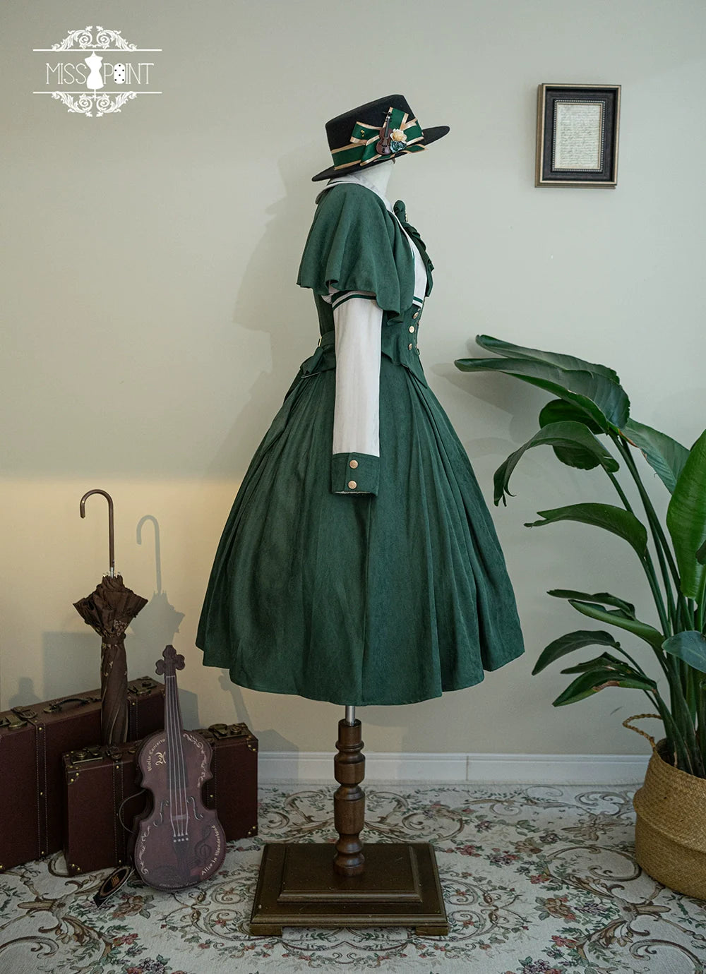 Miss Point - Elegant Lolita Coat - Golden Movement Customized Short Coat