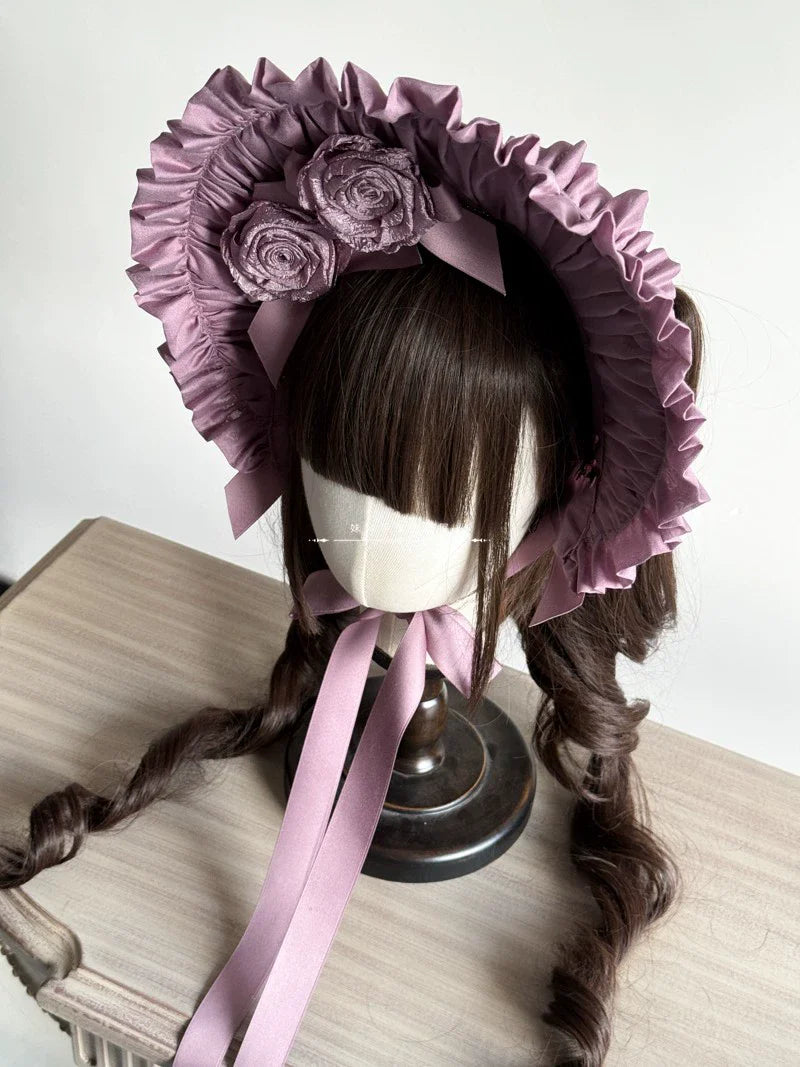 MAID - Elegant Lolita Hairband Bow Multiple Colors BNT