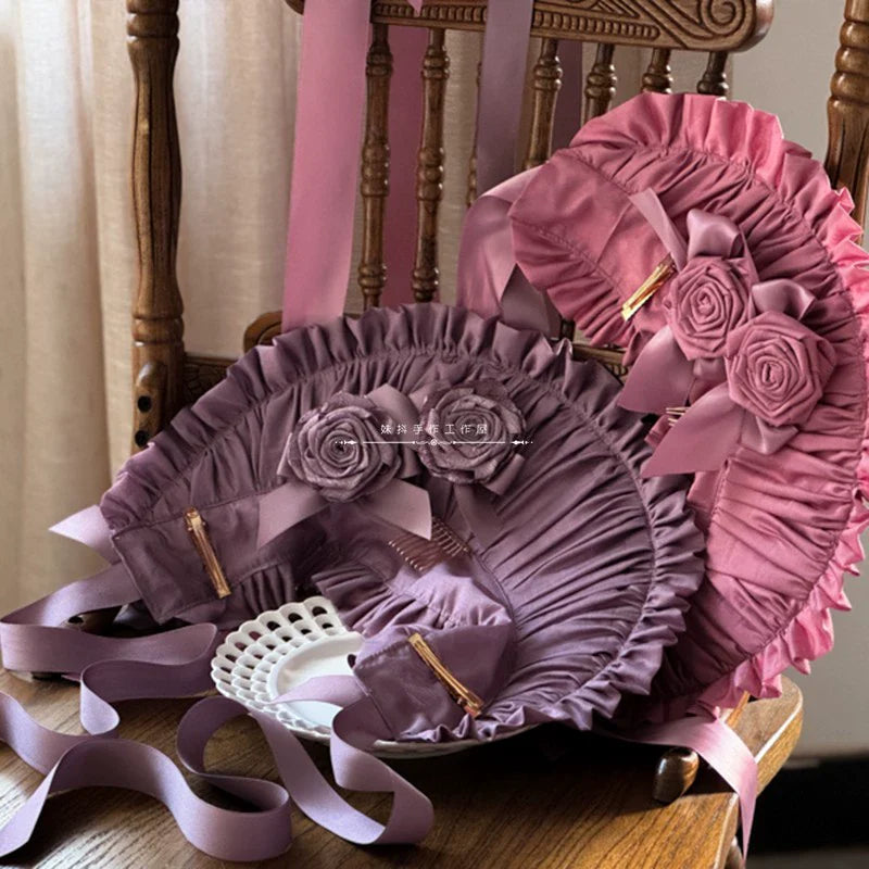 MAID - Elegant Lolita Hairband Bow Multiple Colors BNT