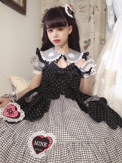 Fluff Mollie - Split Pea Breakfast - Kawaii Lolita Cotton JSK