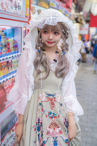 YuanSu - White Sun-proof Dual Use Lolita Cardigan