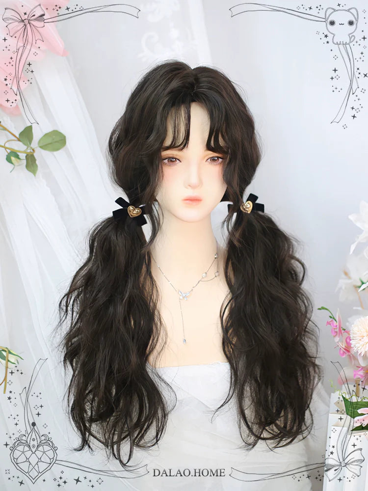 Dalao Home - Fallen - Lolita Curly Wigs Wool Roll Long Hair