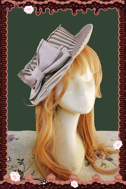 Infanta - From Afar - Vintage Striped Peppy-Style Lolita JSK & Cape