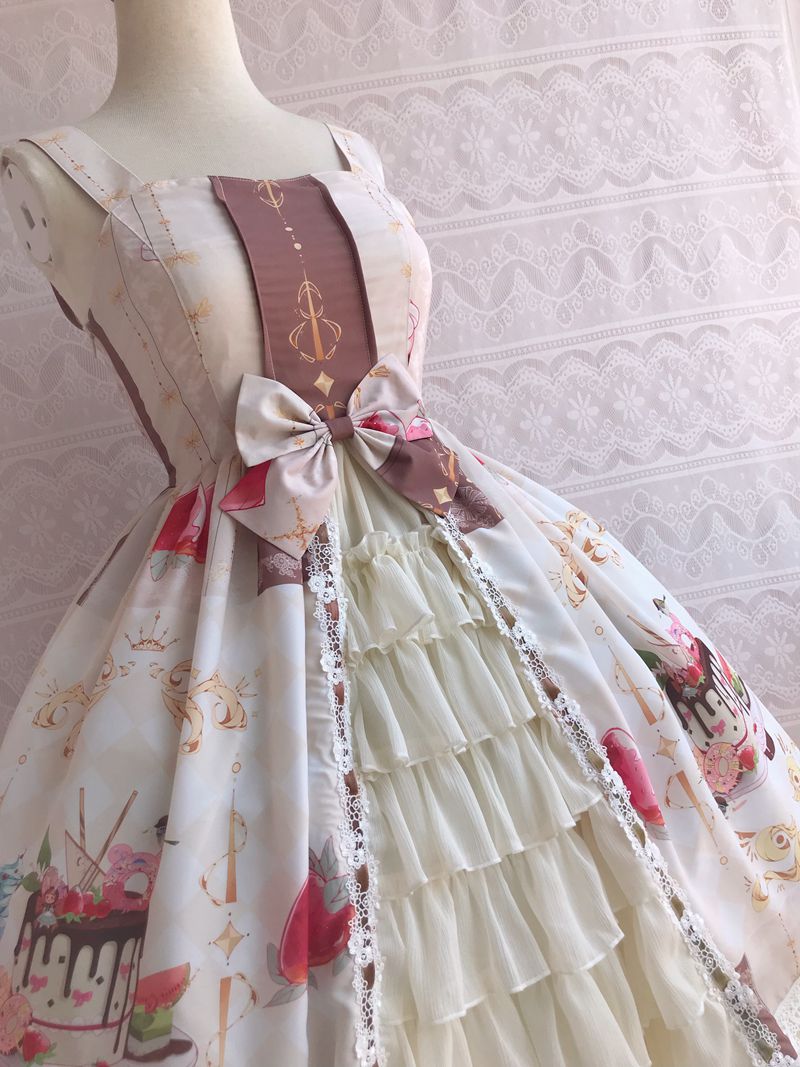 Yilia - Summer Dessert Front Opening Lolita JSK