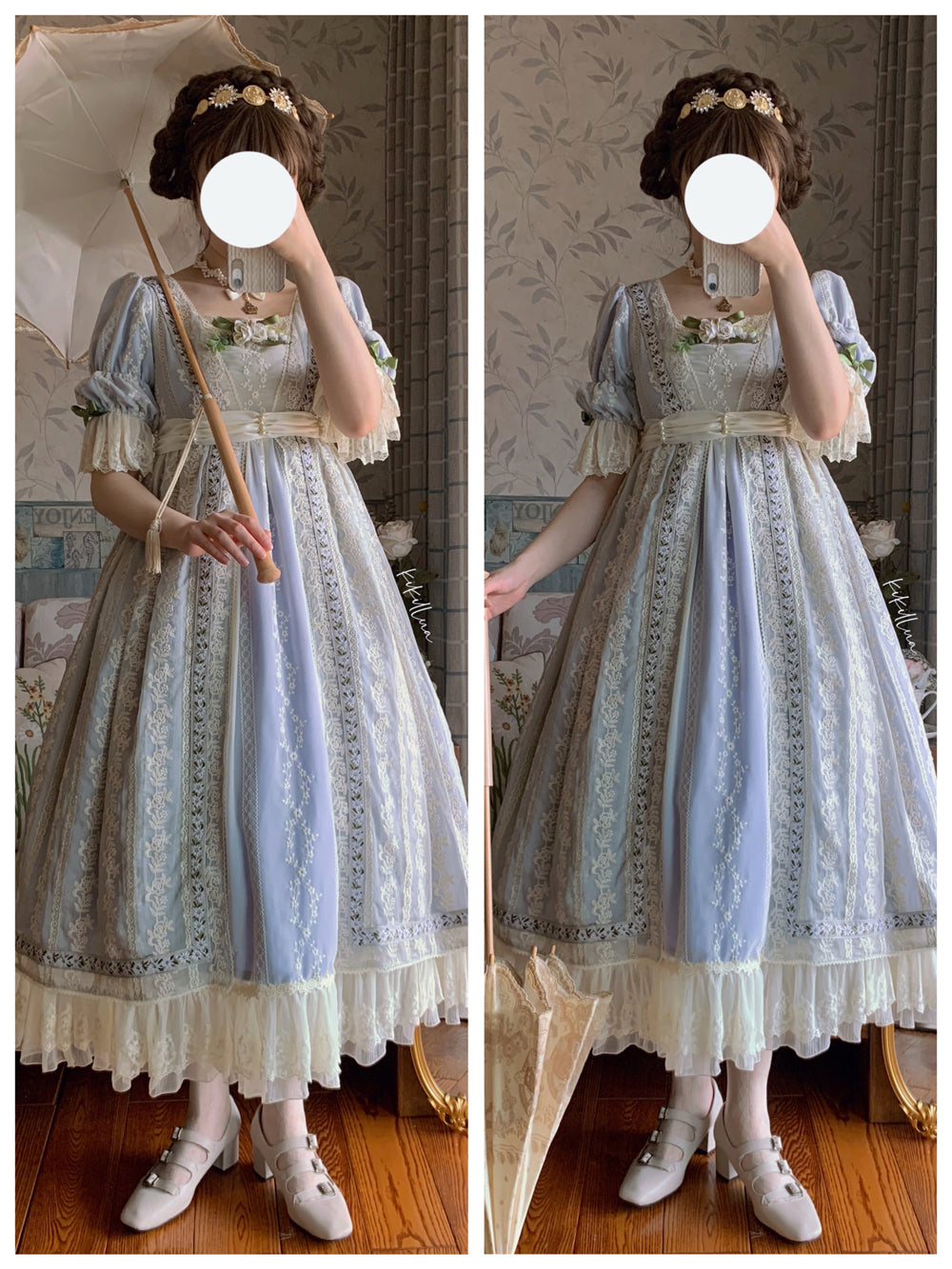 Miss Point - The Sally Gardens - Elegant Lolita Empire-cut OP Dress