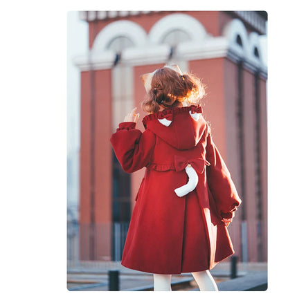 Fairy Cat - Sweet Lolita Coat Autumn and Winter Lolita Outwear