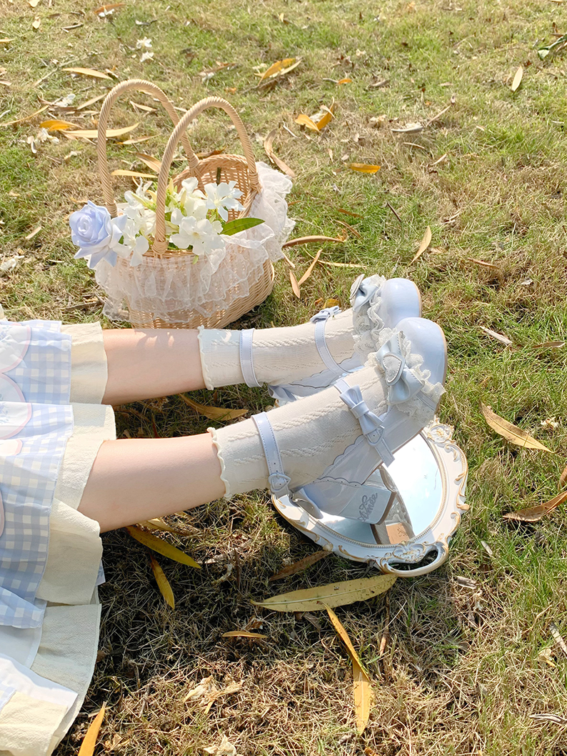 Aimee - Sakura - Sweet Lolita Heels Cute Mid-heel Mary Jane Shoes