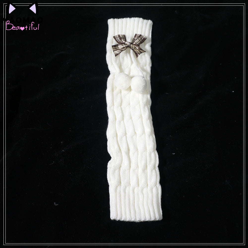 Kawaii Lolita Fluffy Rabbit Ears Leg Warmer