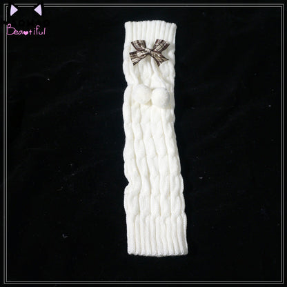Kawaii Lolita Fluffy Rabbit Ears Leg Warmer