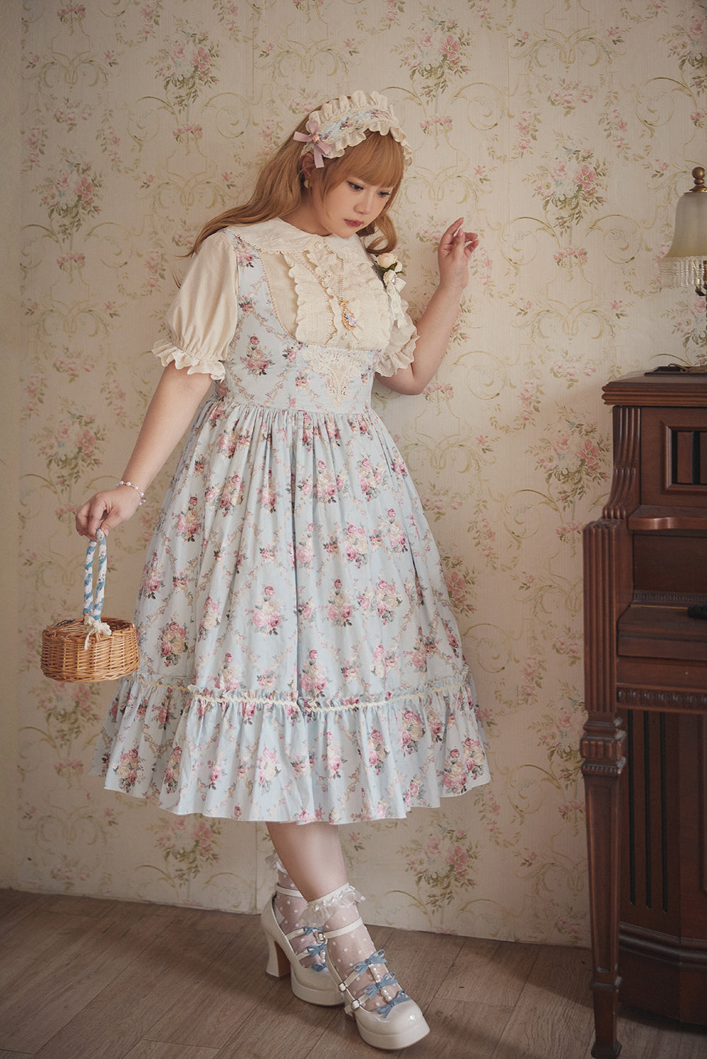 Miss Point - Happy Summer - Elegant Lolita Floral JSK Dress