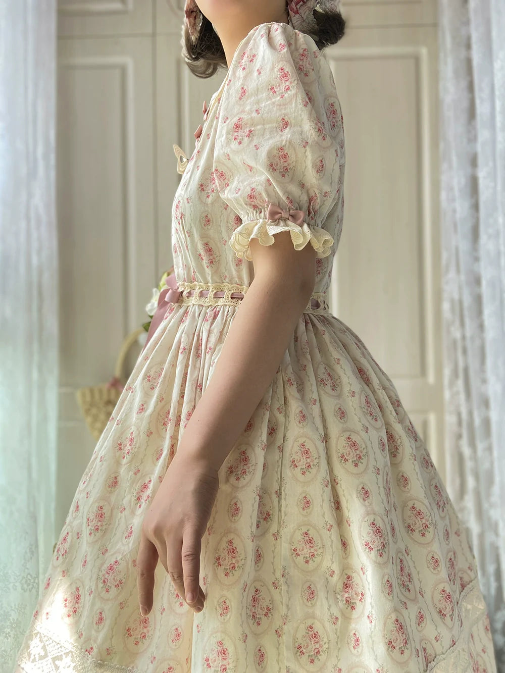 Miss Point - Customized Elegant Lolita OP Dress Cute Daily Girl Short Lolita Dress