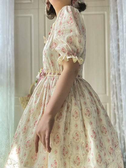 Miss Point - Customized Elegant Lolita OP Dress Cute Daily Girl Short Lolita Dress