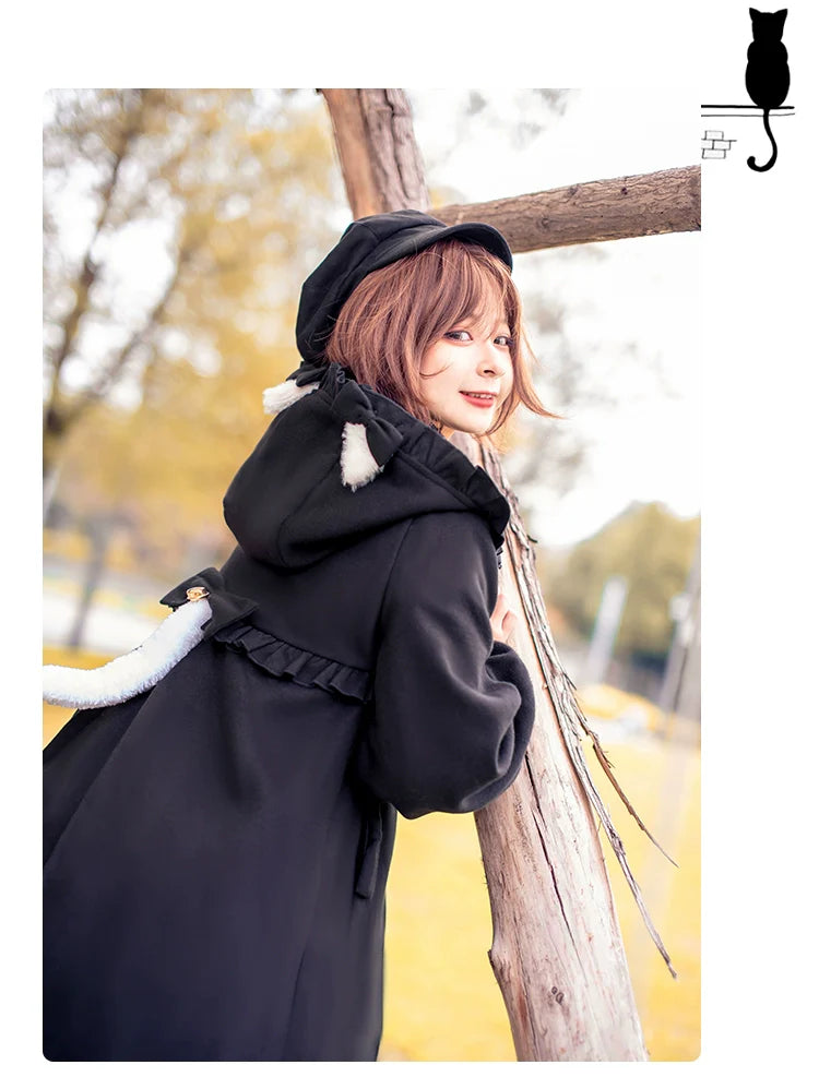 Fairy Cat - Sweet Lolita Coat Autumn and Winter Lolita Outwear