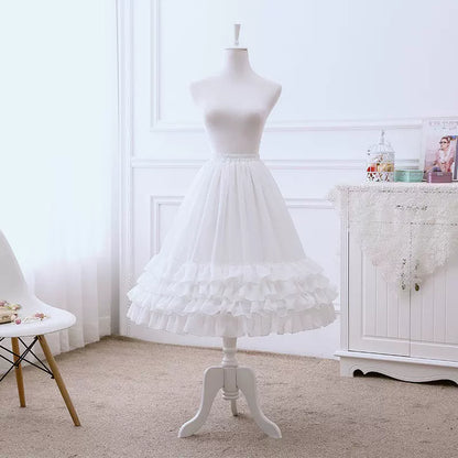 Your Princess - Lolita Adjustable Puffy Petticoat, Fishbone Support