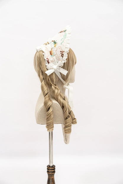 Babyblue - Bear Honey - Sweet Lolita Accessory Gingerbread Man Design