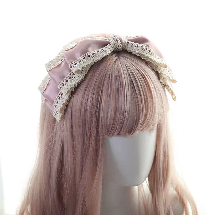 Xiaogui - Sweet Lolita Headdress, Japanese Lace KC